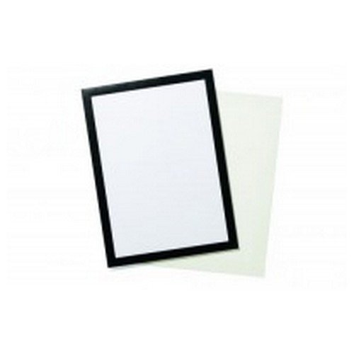 Durable Duraframe Grip A4 Hook and Loop Magnetic Display Frame Black