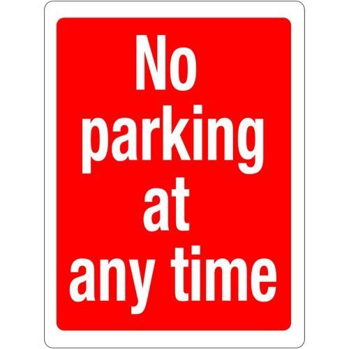 No Parking At Any Time 400x300