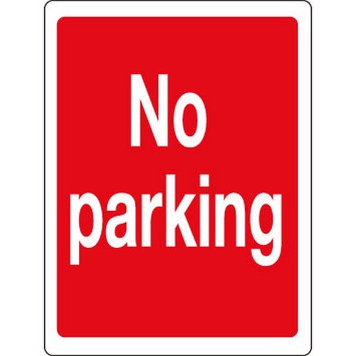 No Parking Safety Sign PDF11 400x300mm