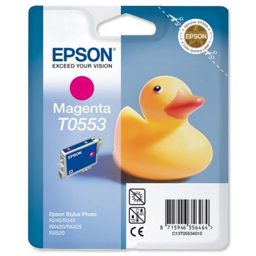 Epson R420/5 Inkjet Cartridge Magenta C13T055340