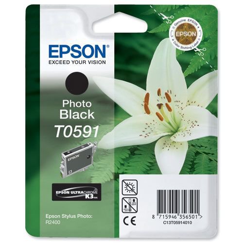Epson Stylus R2400 Photo Ink Cartridge Black C13T059140