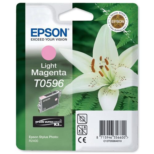 Epson Stylus R2400 Photo Ink Cartridge Light Magenta C13T059640