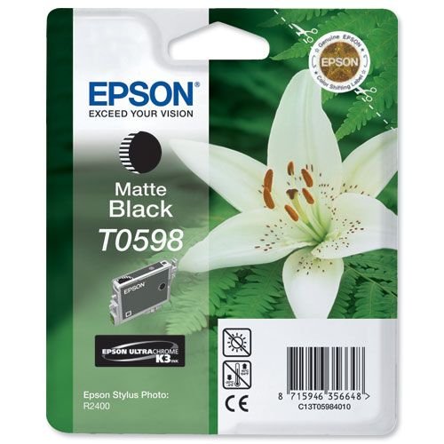 Epson Stylus R2400 Photo Ink Cartridge Matte Black C13T059840