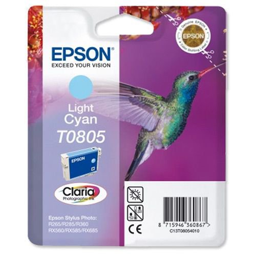 Epson Inkjet Cartridge Photo Light Cyan C13T08054010