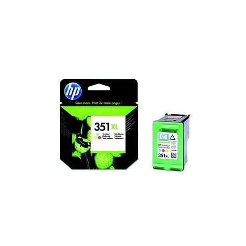 Hewlett Packard No.351XL Inkjet Cartridge 74g High Yield Colour CB338EE