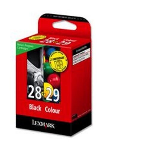 Lexmark Combo pack 28 & 29 Black & Colour Return Program Cartridges 018C1520E