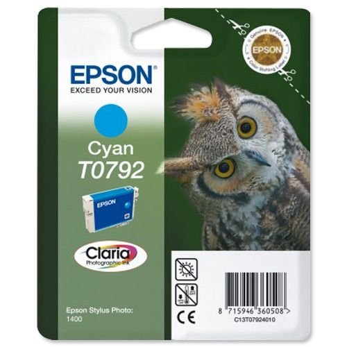 Epson Stylus Photo 1400 Photo Ink Cartridge Cyan T079240