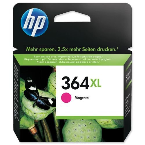 Hewlett Packard No 364XL Ink Cartridge Magenta CB324EE
