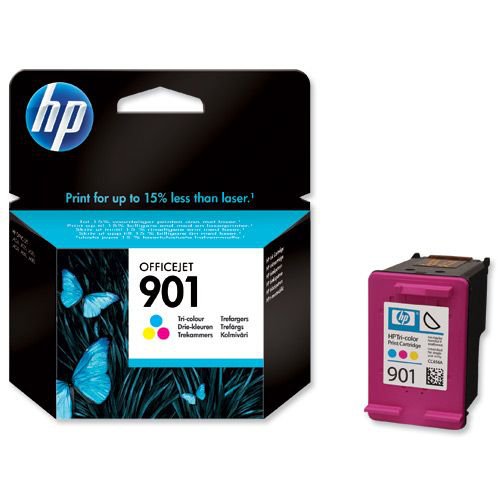 Hewlett Packard No 901 Ink Cartridge Colour CC656AE