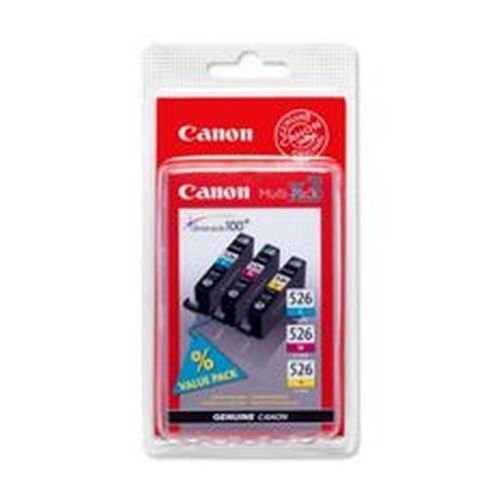 Canon 4541B006AA CLI526CMY Ink Cartridge Cyan Magenta Yellow Inkjet Cartridges IJ2389