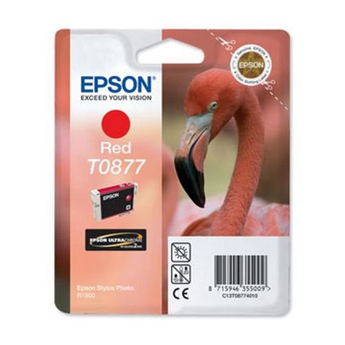 Epson T087740 11ml Red Ink