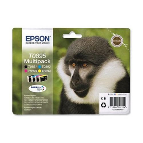 Epson T089540 Multipack Black;Cyan;Magenta;Yellow Ink