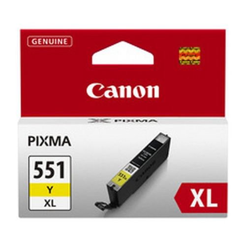 Canon 6446B001 CLI551XLY Yellow Ink Cartridge
