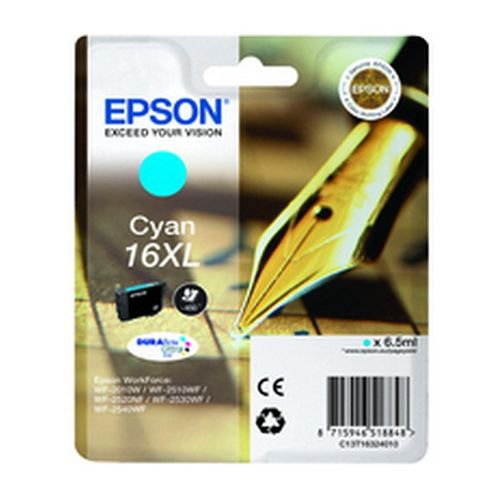 Epson T163240 16XL Series Cyan Ink Cartridge