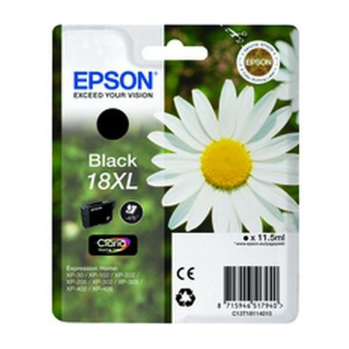Epson No 18XL Daisy Black Ink Cartridge C13T181140