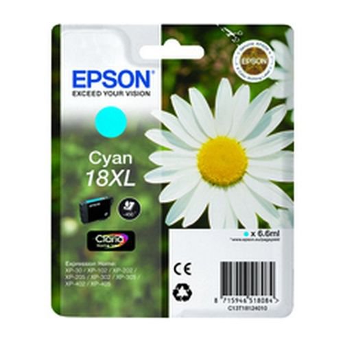 Epson T181240 18XL Series Daisy Cyan Ink Cartridge Inkjet Cartridges IJ2580