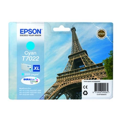 Epson T702240 Cyan XL Hi Capacity Ink Cartridge
