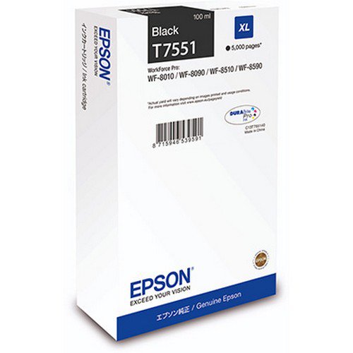 Epson Wf 8000 Inkjet Cartridge Series Black