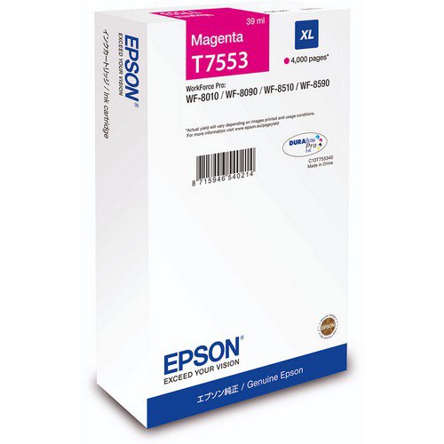Epson Wf 8000 Inkjet Cartridge Series Magenta