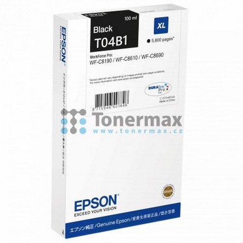 Epson WfC81 / Wf-C86 Inkjet Cartridge Black