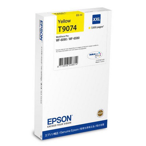 Epson Yellow High Yield Ink Cartridge  Inkjet Cartridges IJ8782