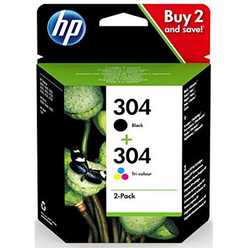 HP 304 Ink Cartridge 2 Pack