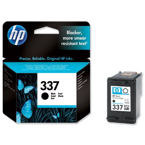 Hewlett Packard No 337 Ink Cartridge Black C9364EE
