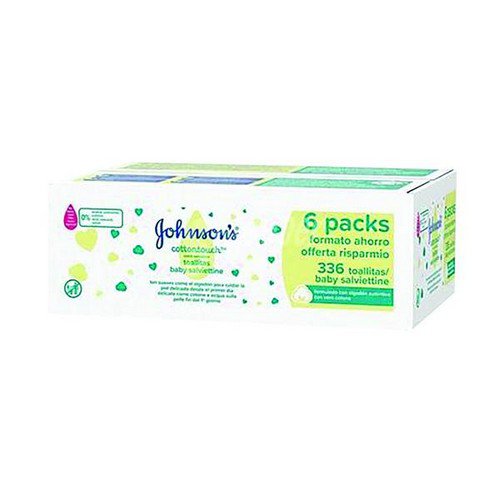 Johnsons Baby Wipes Extra Sensitive (Pack of 336) TOJOH668