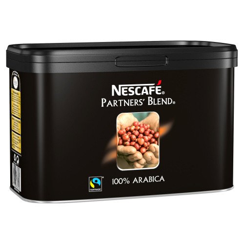 Nestle Partners Blend Instant Coffee from 100 percent Arabica Beans Tin 500g 