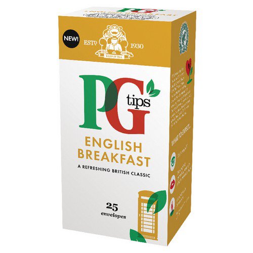 PG Tips English Breakfast Box 25