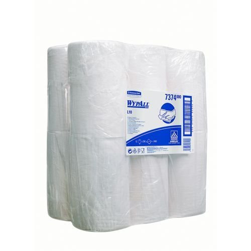 Wypall L10 Centrefeed Wiper Roll 250 Sheets of 206x380mm Pack 12