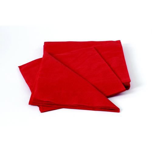 Maxima Napkin 400m 2Ply Red Pack 100