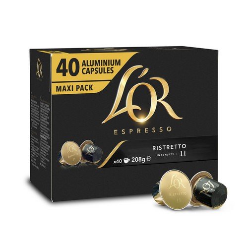LOr Nespresso Ristretto Capsule Pack 40