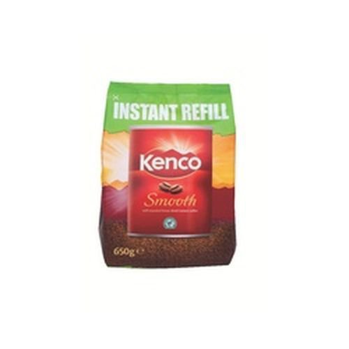 Kenco Smooth Coffee 650g Refill Pack Hot Drinks JA2566