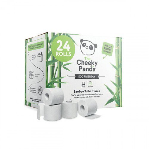 Cheeky Panda 3-Ply Toilet Tissue 200 sheets (Pack of 24) PFTOILT24