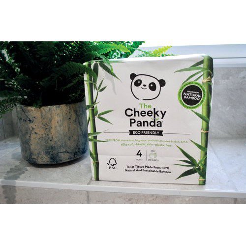 Cheeky Panda Bamboo 4 Toilet Rolls (Pack of 6) 1102181