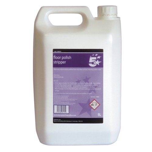 5 Star Facilities Floor Polish Stripper 5 Litre