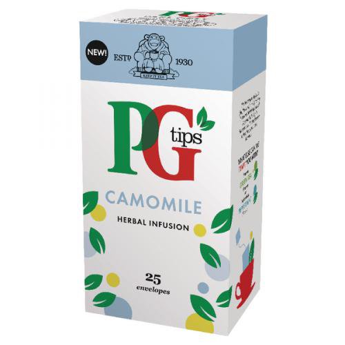 PG Tips Tea Bags Camomile Enveloped Pack 25