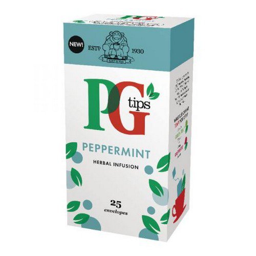 PG Tips Tea Bags Peppermint Enveloped Pack 25