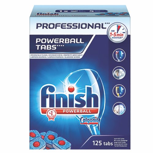 Finish Professional Powerball Dishwasher Tabs Pack 125