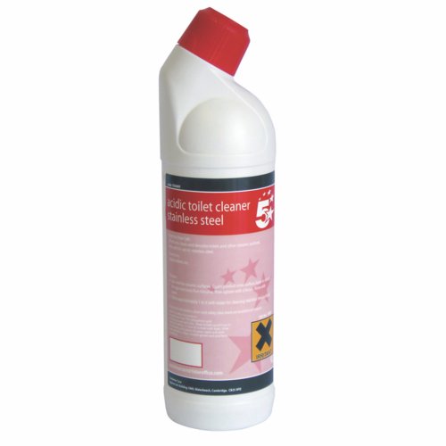 5 Star acidic Stainless Steel Toilet Cleaner 1 Litre