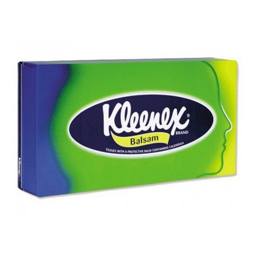 Kleenex Balsam Facial Tissues 80 Sheets in Box