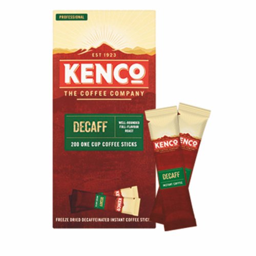 Kenco Freeze Dried Decaffeinated Coffee Sticks 1.8gm Pack of 200