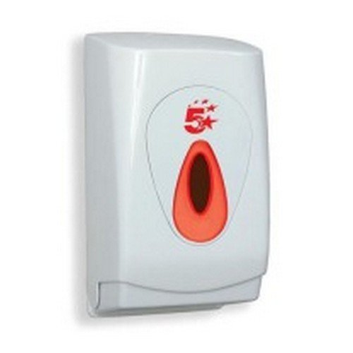 5 Star Bulk Pack Toilet Tissue Dispenser 150x130x275mm