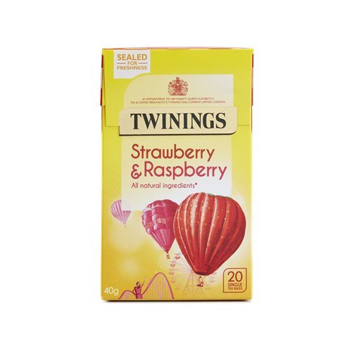 Twinings Strawberry and Raspberry Pack 20