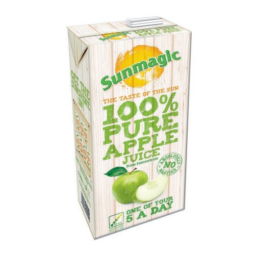 Sunmagic Tetra Pak Slim Apple 1 Litre Pack 12
