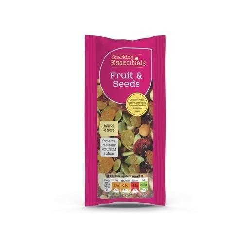 Snacking Essentials 50g Fruit/Seed Pack 16