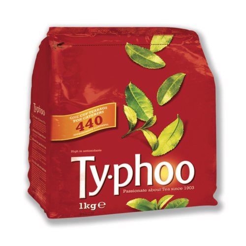Typhoo Tea Bags Vacuumpacked 1 Cup Pack 440