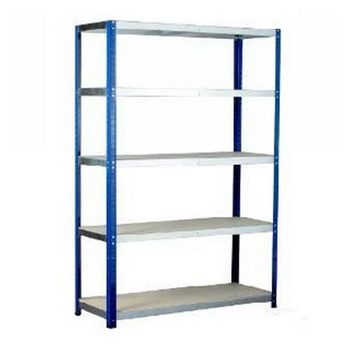 EcoRax H1800xW900xD600mm c/w 5 Chipboard Shelves Racking & Shelving JA3520