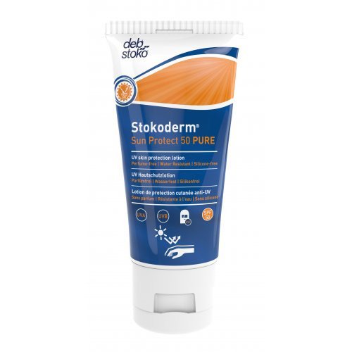 Deb Stokoderm Sun Protect Spf50 Pure 100ml Tube Hand Soap, Creams & Lotions JA3692